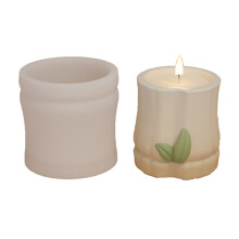 Panda Resins Mould Candle Molds Bamboo-3 short bamboo tubes