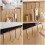 4pc  Stainless Steels Hook Hanger Cabinet Storage Rack 6