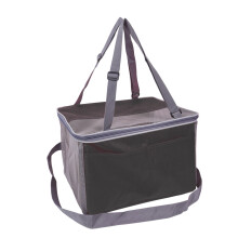 Pet Cats Carriers Basket Bed Car Seat Foldable Big-Black
