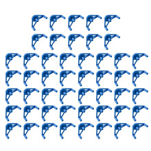 20/50Pcs 360 Degree Adjustable Plant Branch Benders-Blue 50pcs