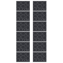 24 Sheets Down Jackets Repair Patches Self-Adhesive Waterproof
