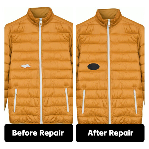 24 Sheets Down Jackets Repair Patches Self-Adhesive Waterproof 1