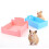Small Animal Ice Pad Assembly Hamster Sleep Bed-Blue love model 2