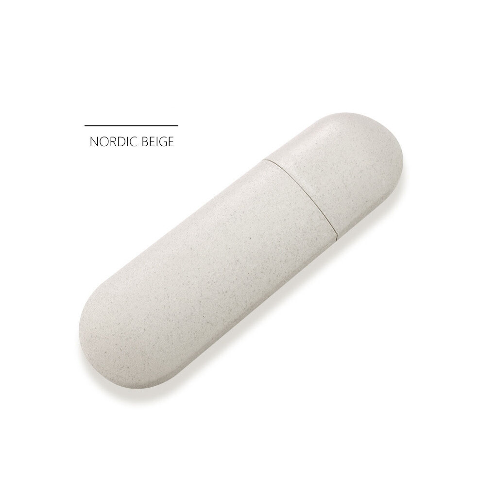 Essential Oral Hygiene Kit, Safe And Healthy Material, Portable Travel Toothbrush Box, Big Capacity With Ventilation Design, Compact And Comfortable,