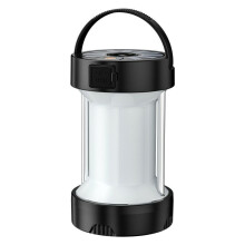 Lampe de camping extérieure, lanterne LED étanche IPX4 avec modes d'éclairage puissants et structure magnétique inférieure pour une fixation