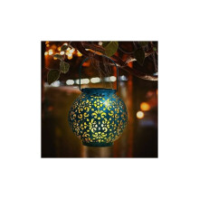 Solar Symphony: Luminárias solares de teto para exterior, presentes exclusivos para mulheres que gostam de jardinagem, lanterna decorativa de metal