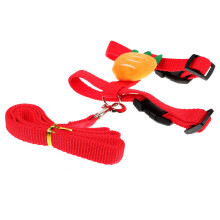1 set of tableware with leash, adjustable pet leash for small animals, comfortable and breathable for other small pets.