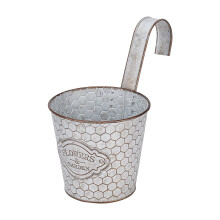Vintage Hanging Planters For A Timeless Touch, Iron Garden Planters Without Drainage Holes Suitable For Indoor And Outdoor Use, Unique Retro Design Wi
