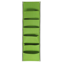 Space Saving Hanging Planter Reusable Felt Material Vertical Garden Planter Wall Mounted Planting Bags Sturdy Watersaving Design Degradable Light Tran