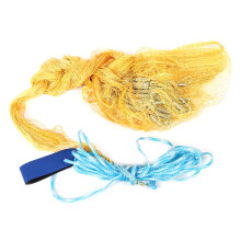 Rede de pesca para água doce e salgada, rede de arremesso premium em nylon monofilamento SPS para captura de iscas vivas, com linha Braille