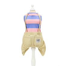 Hondenoveralls Puppy-jumpsuits voor kleine honden-M Roze