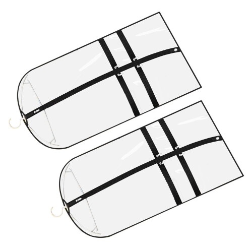 Durability Garments Bag Dust Wraps for Transport-2 pack