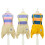 Combinaisons barboteuse pour chiens, combinaisons pour-S Jaune 2