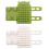Practical Cat Self Groomers for Wall Corner Cats Hair-White 2