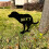 Don't Pooping Courtyards Ornaments Yard Inserted Iron-cat 6