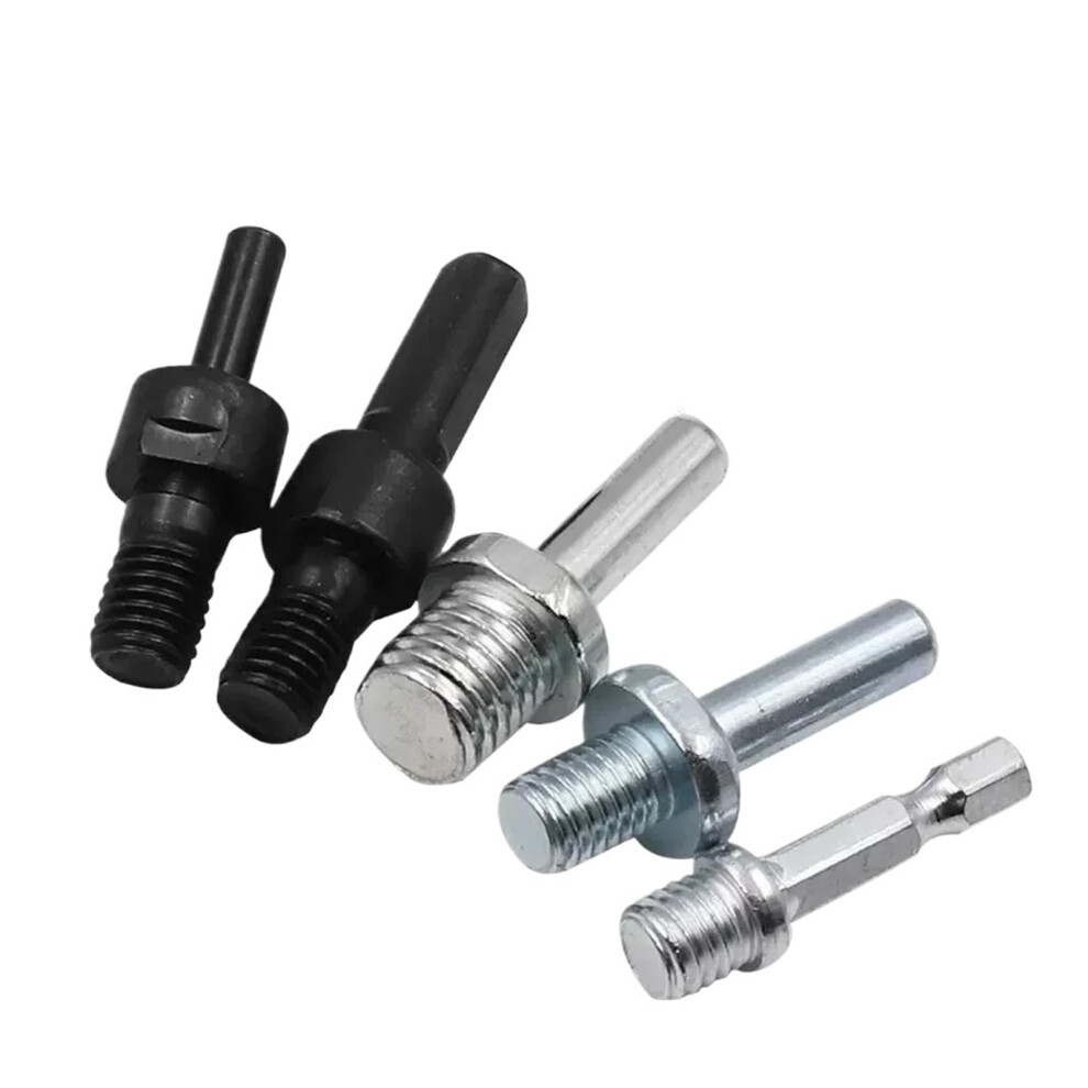 Drill Adapter Chuck Triangle Round Hexagon Conversion Connecting Rod M10 M14 For Grinder Polishing Discs 9412369145819