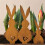3Pcs Rabbit Yard Plugin Emblems Metal Animal Stake Garden Animal 4