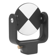 Universal Compatibility Survey Prism With Adjustable Brass Knob, Anti Corrosion Coating Precision Measurement Durable Aluminum Alloy Total Station