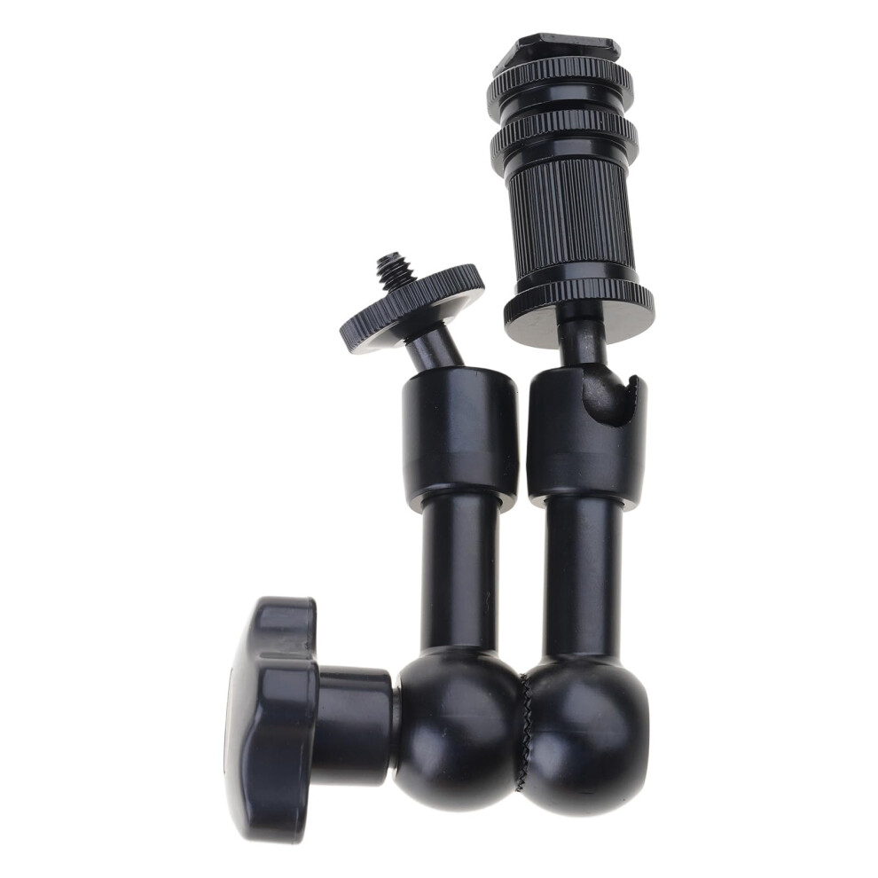 Adjustable Flexible Arm For Cameras And Lighting, 17.8 Cm / 27.9 Cm, With 360Degree Rotatable Heads For Cameras, 18 Cm. 9365049885294