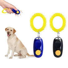 Dog Clicker, Training Clicker with Hand Strap, Dog Training Clicker, Pack of 2