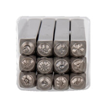 12-delige hart/dier metalen ponsset 3 mm (1/8") voor-universum 3