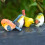 4 Stück Miniatur-Vogel-Dekofiguren, Vogelfiguren, Tiermodell, 7