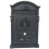 Wall Mounted Mailbox, Large Capacity Letterbox with Lock, 2 Keys, Vintage Finish 1