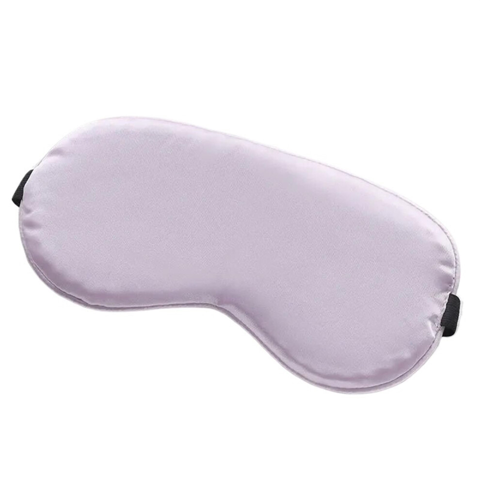Light/Dark Sleep Mask Imitated Silk Eye Mask For Sleeping Adjustable Blackout Eyemask Soft Blindfold Travel Eye Patch For Women And Men