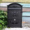 Wall Mounted Mailbox, Large Capacity Letterbox with Lock, 2 Keys, Vintage Finish 2
