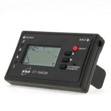 Digital Tuner Receiver AM/FM HD Radio Compact 2.4 Inch LCD Display Black