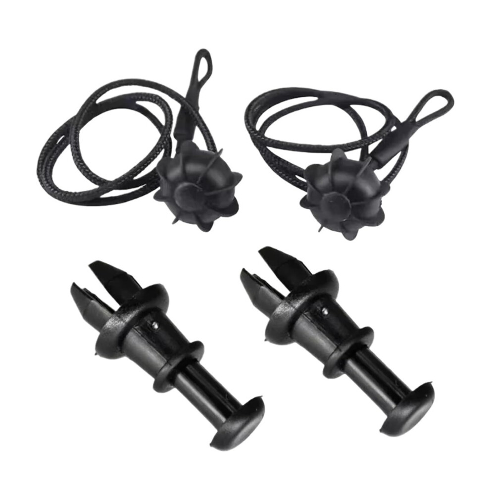 Parcel Shelf Clip Compatible With Audi A3 S3, Vw Golf Mk5, Tiguan Mk1 Polo 1M6867574a Rear Trunk Shelf Fastener 4Pcs Set 9189345036866