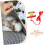 1PC Adjustable Rabbit Harness with Leash for Small Pets Like Bunnies, Kittens 3