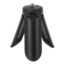 Mini Camera Tripod, Lightweight Table Tripod with 1/4 Inch Screw for Pocket 3 One X3, Sturdy, NonSlip Base, Compact and Easy to Carry (Black)