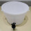 Double Walled Insulated Drink Container With-Round Brown Base 5