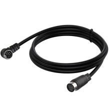 SVideo Cable Set, 70.8 Inch, Male To Female DIN 9Pin Connector, SVideo Cable For TV Receiver Projector Camcorder