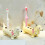 Dachshund Shape Toothbrush Holder Ceramic Toothbrush-White 2