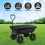 TPE Lined Waterproof Windproof Cart Protector Shelter Enclosures 6