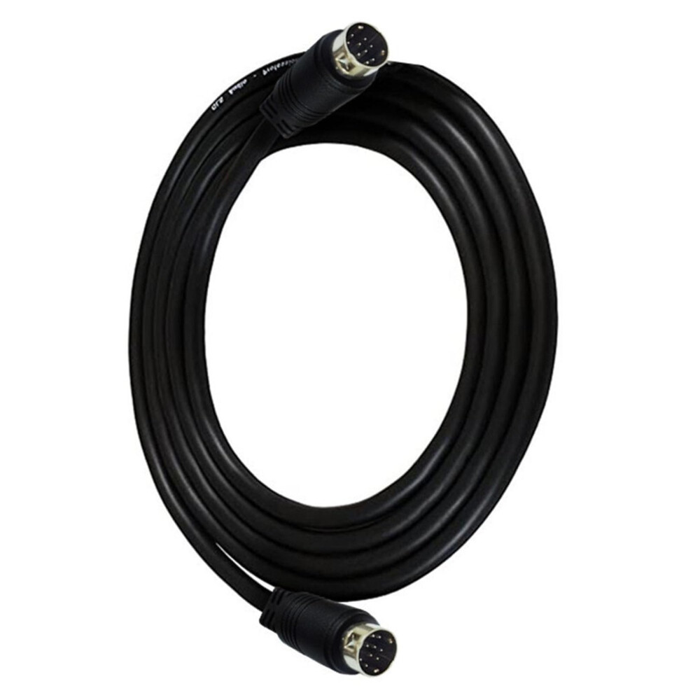 Din 9Pin Male To 9Pin Male Input Cable For Svideo And Video Game Sound Equipment, 1M, 2M, And 3M Length 9365049904629