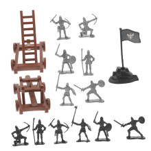 1 Set Soldier Model Miniature Scenes People Models Miniature People Sand Table