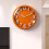 Horloge murale moderne avec chiffres 3D, mouvement-Blanc 5