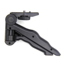 Mini Tripod Table Stand Clips Desktop Stand Firm Grip Handheld Vlogging Tripod Black