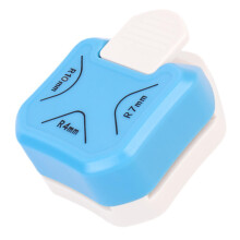 Corner punch for DIY projects, paper corner punch with round cutting tool, scrapbooking and designs, compact and.