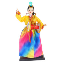 Silk Man Puppet Accessories Korean Doll Korean Decorations PVC 29.00X12.50X12.50CM