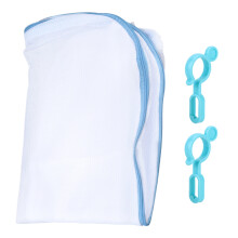 Sac à linge de qualité supérieure pour linge délicat, en maille résistante avec fermeture éclair, maille fine pour lingerie, soutiens-gorge,