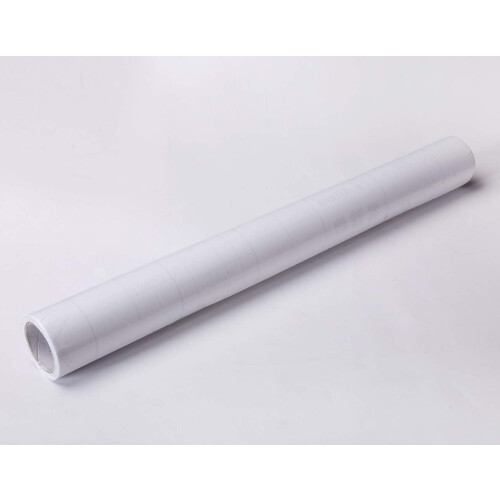 White Contact Paper Clear Cellophane Wrap, Folded at Half Width for Space-Saving, Durable Material Ensures Protection and Longevity 1