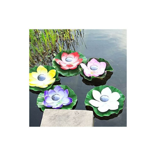 Solar Powered: Floating Pool Lights For Swimming Pool Decorative Lights, Waterproof Structure And Automatic Glow At Night 2
