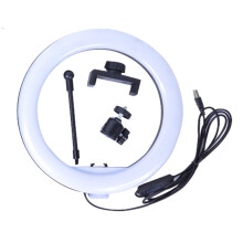 Illuminate Your Path: 10 Inch Led Ring Light, Adjustable Brightness For Customizable Lighting Solutions