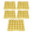 Reusable Egg Trays for Poultry Farmers, Space Saving 30-Cell Plastic Egg Flats Stackable Egg Crates for Home Use, Sturdy and Durable Egg Holders for 1