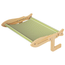 Cat Window Perch Breathable, SpaceSaving Wooden Frame for Kittens, Play, Home