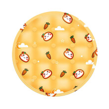 Cooling Mat for Cats Waterproof Round Cooling Pad Portable Indoor Pet Cushion Car Travel Compatible Small Animals